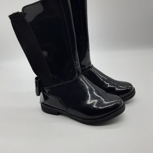 Children's Place Girls Patent Leather Boots Size 9